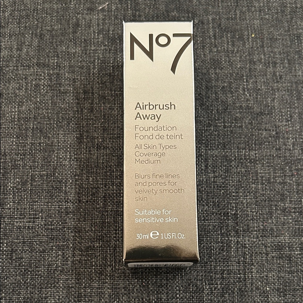 New 🆕 No 7 airbrush away foundation in Deeply Beige, velvet radiant finish